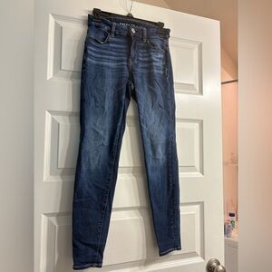 American Eagle Outfitters Dark Blue jeggings